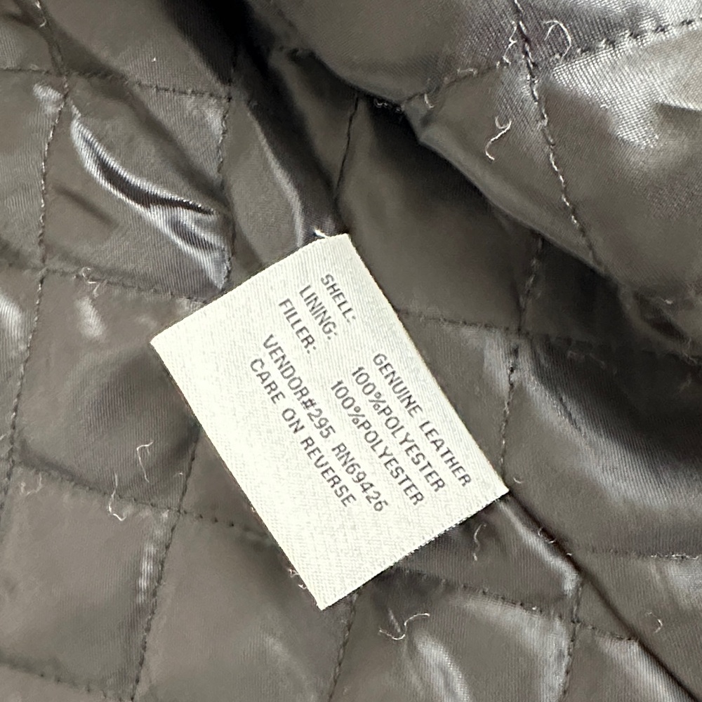 Wilsons Leather Black Women's Zip-Front Leather Jacket - Picture 10 of 12